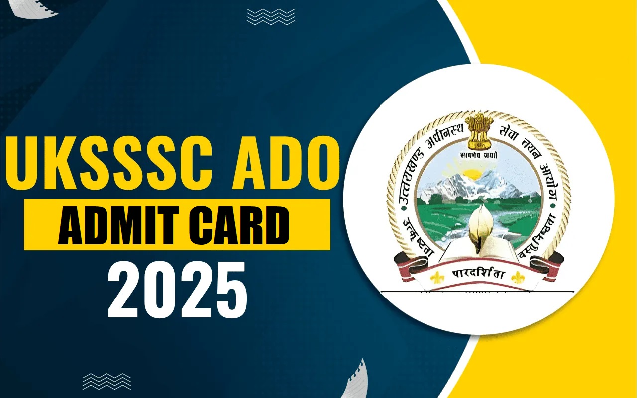 Read more about the article UKSSSC Asst. Inspector / ADO Admit Card 2025 Out